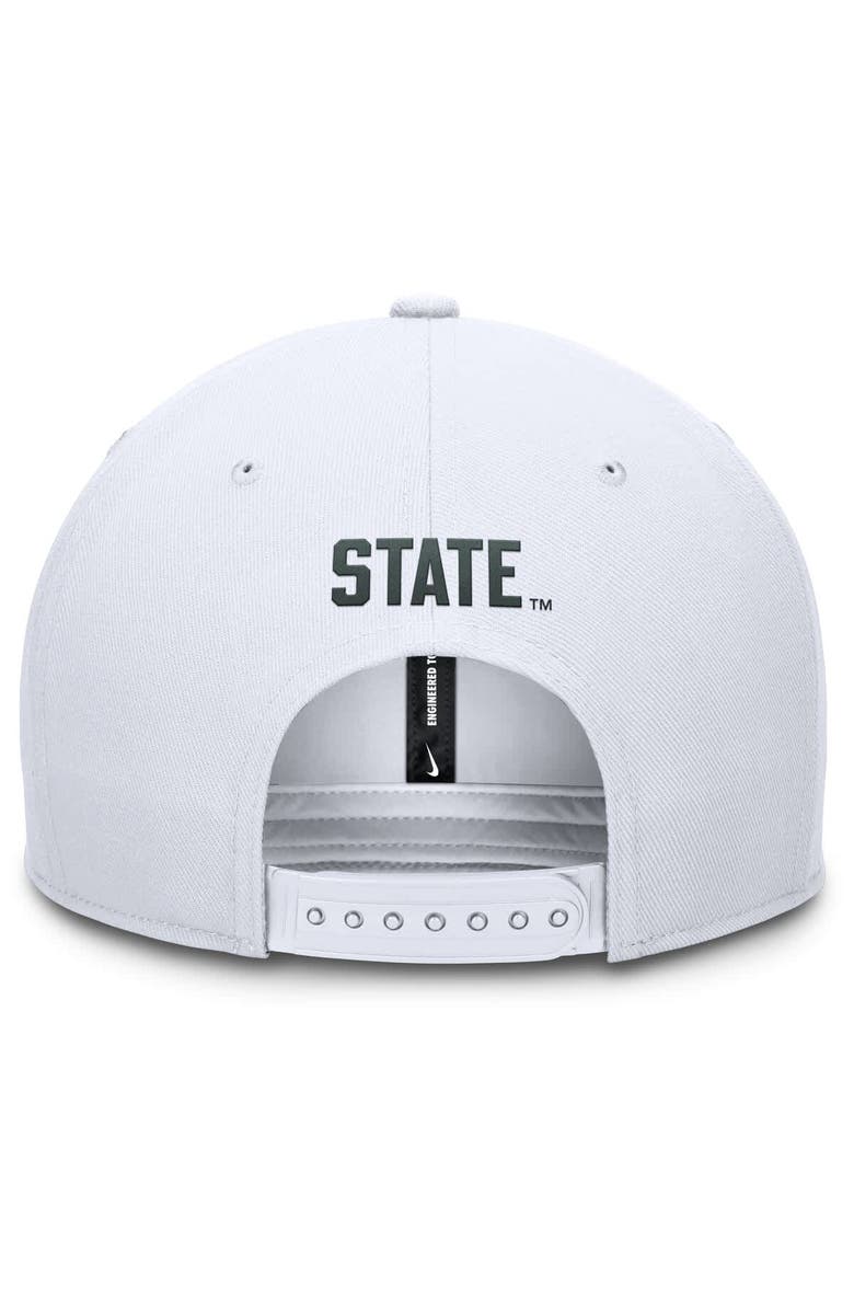 Nike Men's Nike White Michigan State Spartans Primetime Pro Snapback Hat, Alternate, color, White