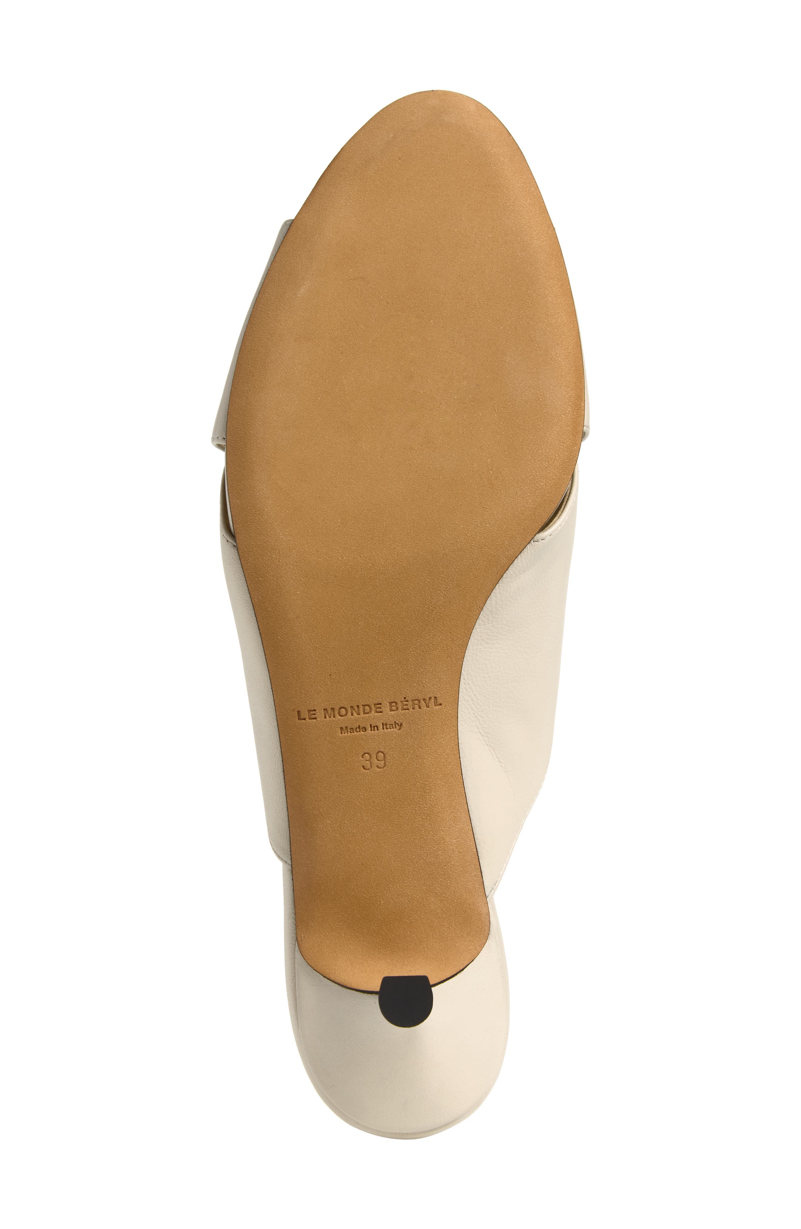 Luca Kitten Heel Slide Sandal (Nordstrom Exclusive), Alternate, color, IVORY