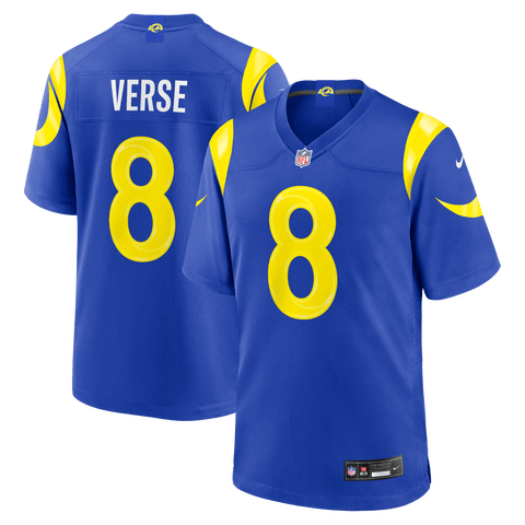Men's Nike Jared Verse Royal Los Angeles Rams Team Game Player Jersey