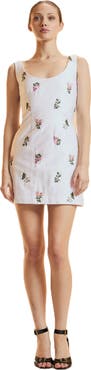 Cynthia Rowley Embroidered Mini Dress