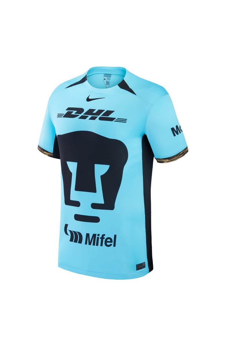 Nike Men's Nike Blue Pumas 2023/24 Third Stadium Replica Jersey, Alternate, color, Blue