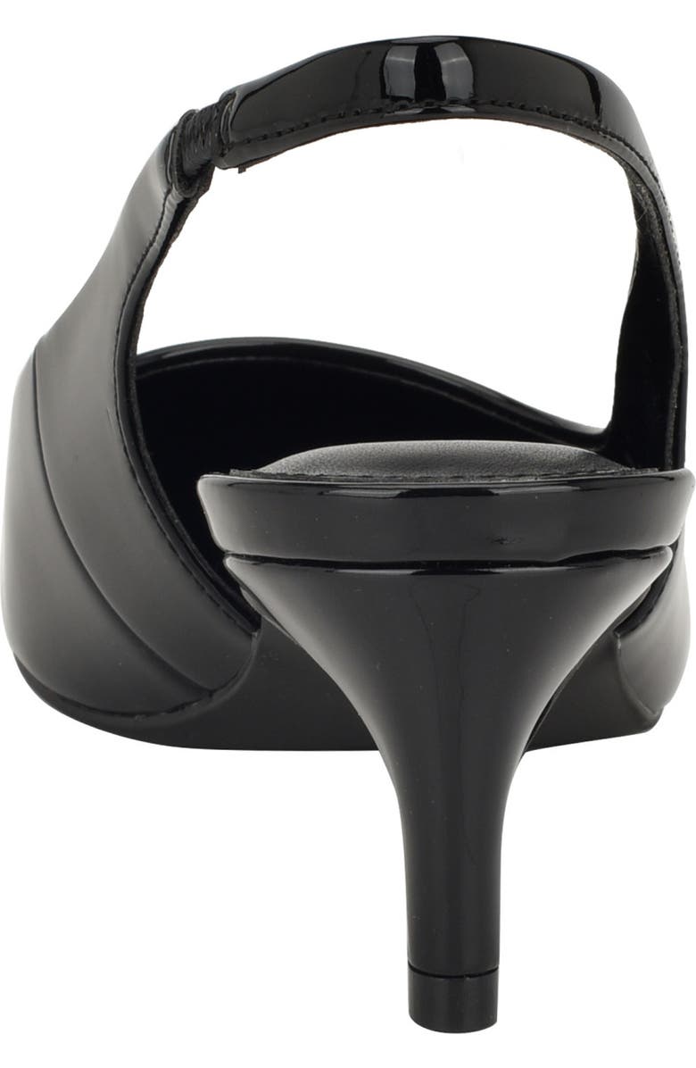 Calvin Klein Dainty Kitten Heel Pointed Toe Slingback Pump, Alternate, color,