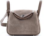 Pre-Owned Hermes Lindy Bag Grizzly and Swift Mini