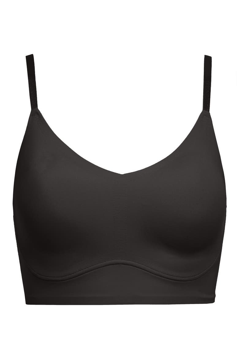 True Body Lift Triangle Bra, Alternate, color, BLACK