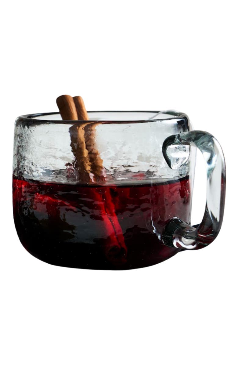 The Collective Home Pebbled Small Mug - Set of 2, Main, color, Clear