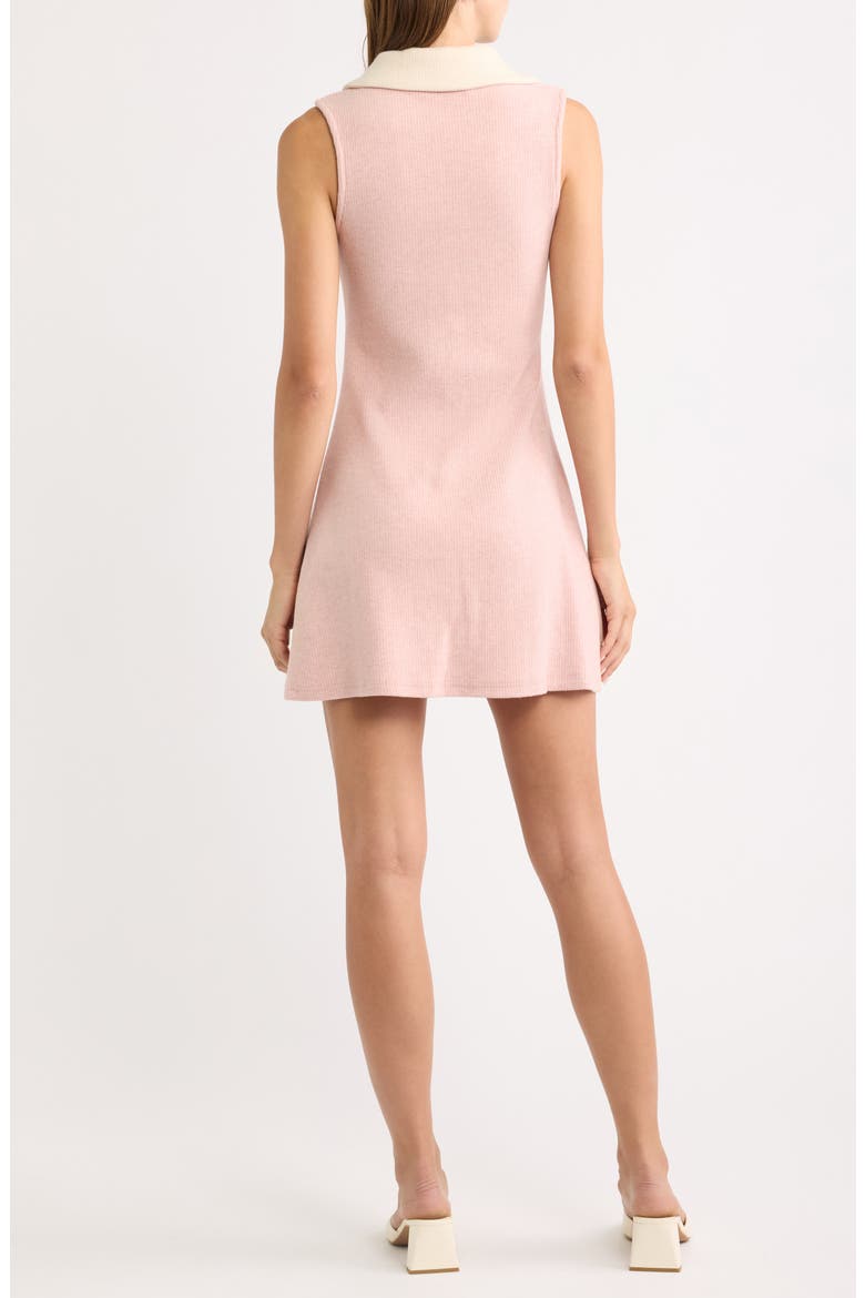 Curtis Polo Minidress, Alternate, color, PINK