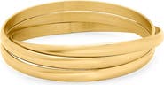 HMY JEWELRY Interlocking Bangle Set