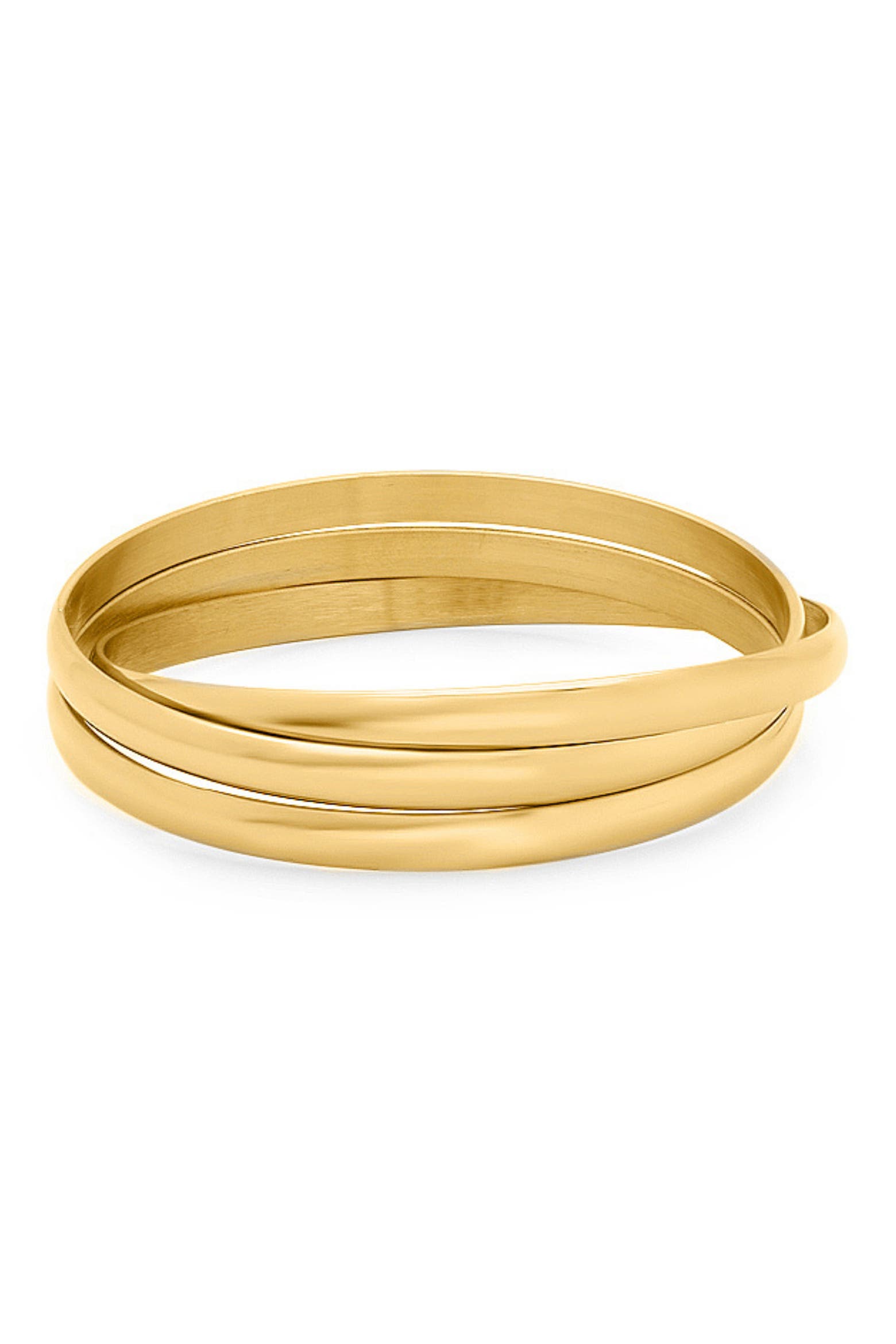 Colorful Interlocking HMY JEWELRY Interlocking Bangle Set (Women) | Nordstromrack
