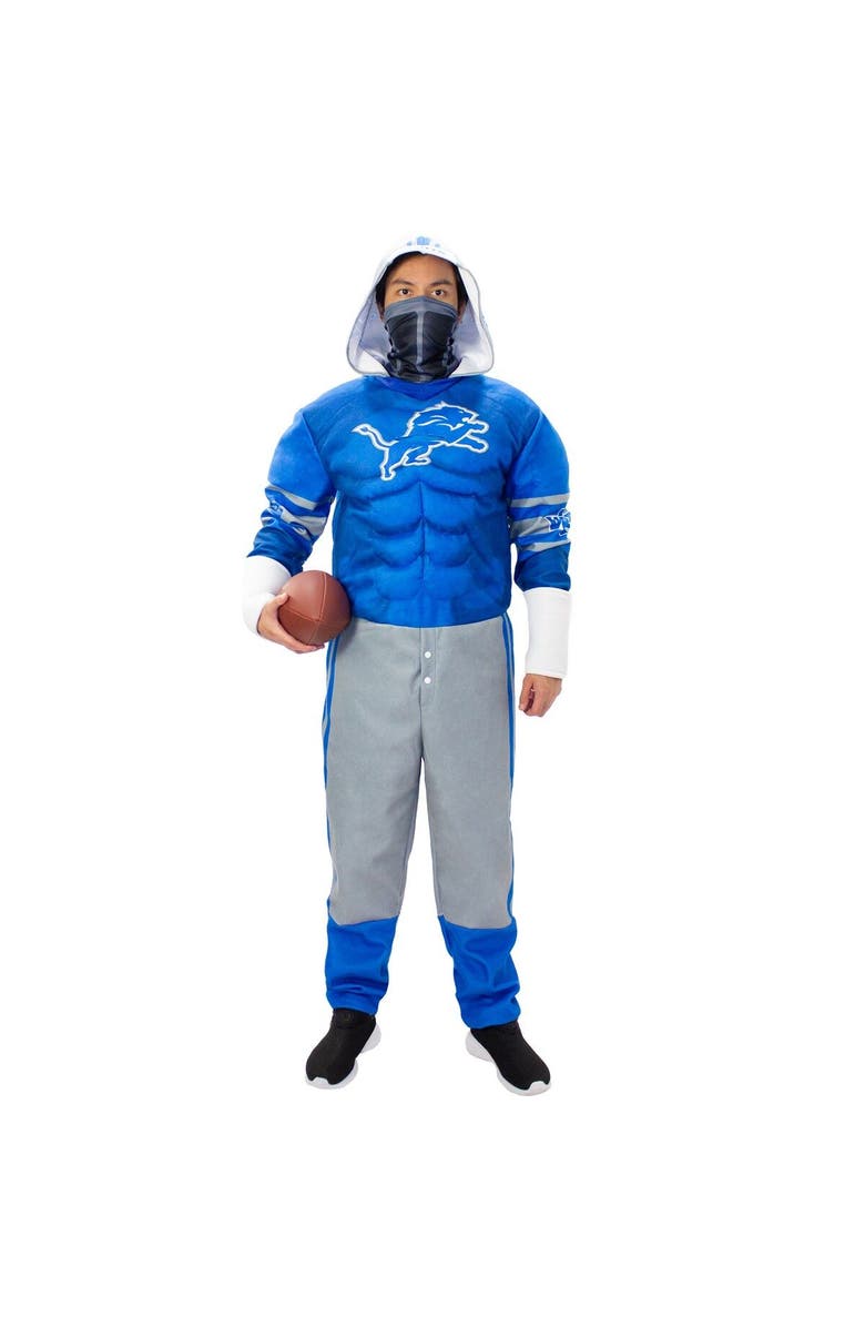 JERRY LEIGH Men's Blue Detroit Lions Game Day Costume, Main, color, 