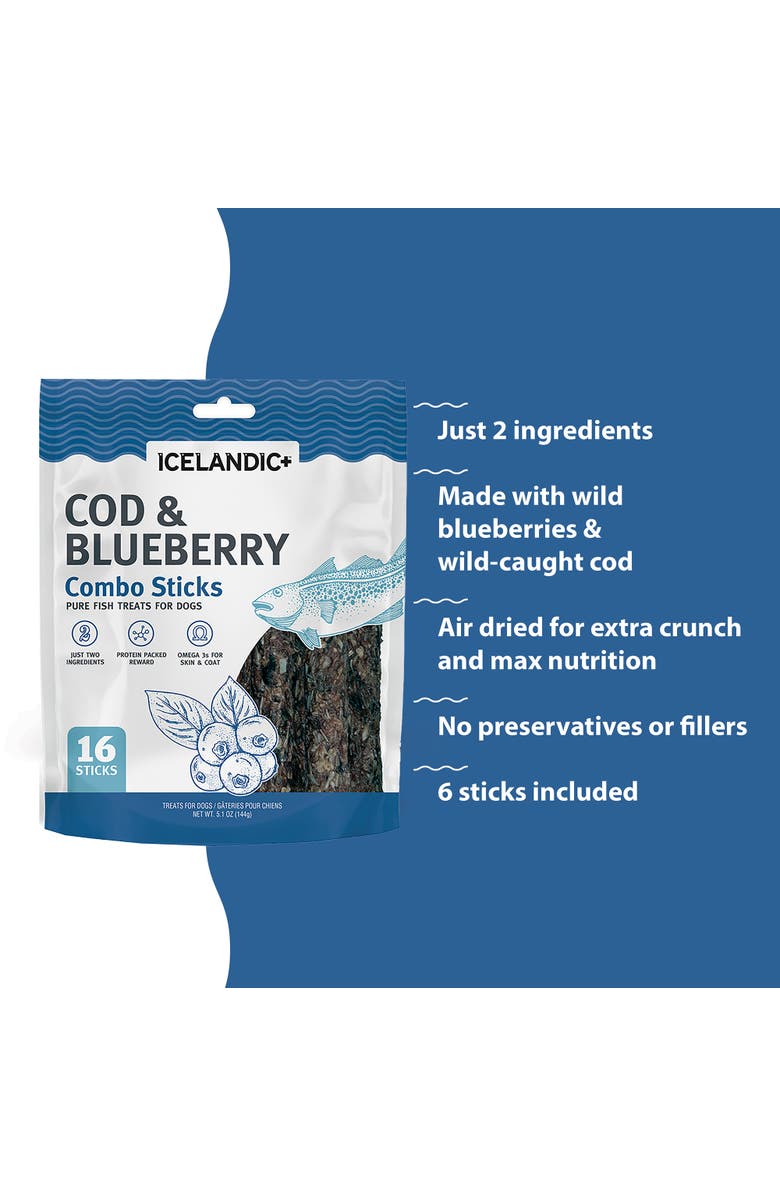 ICELANDIC+ Dog Treats, Alternate, color, Multicolored