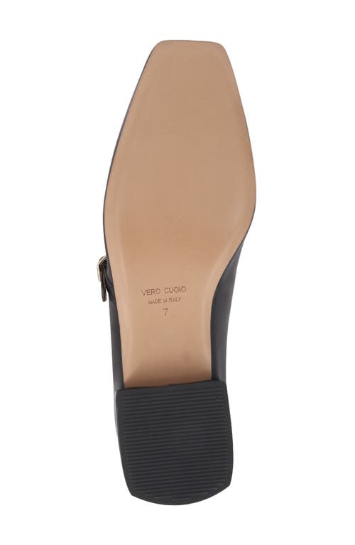 Bruno Magli Lucia Mary Jane Flat In Black
