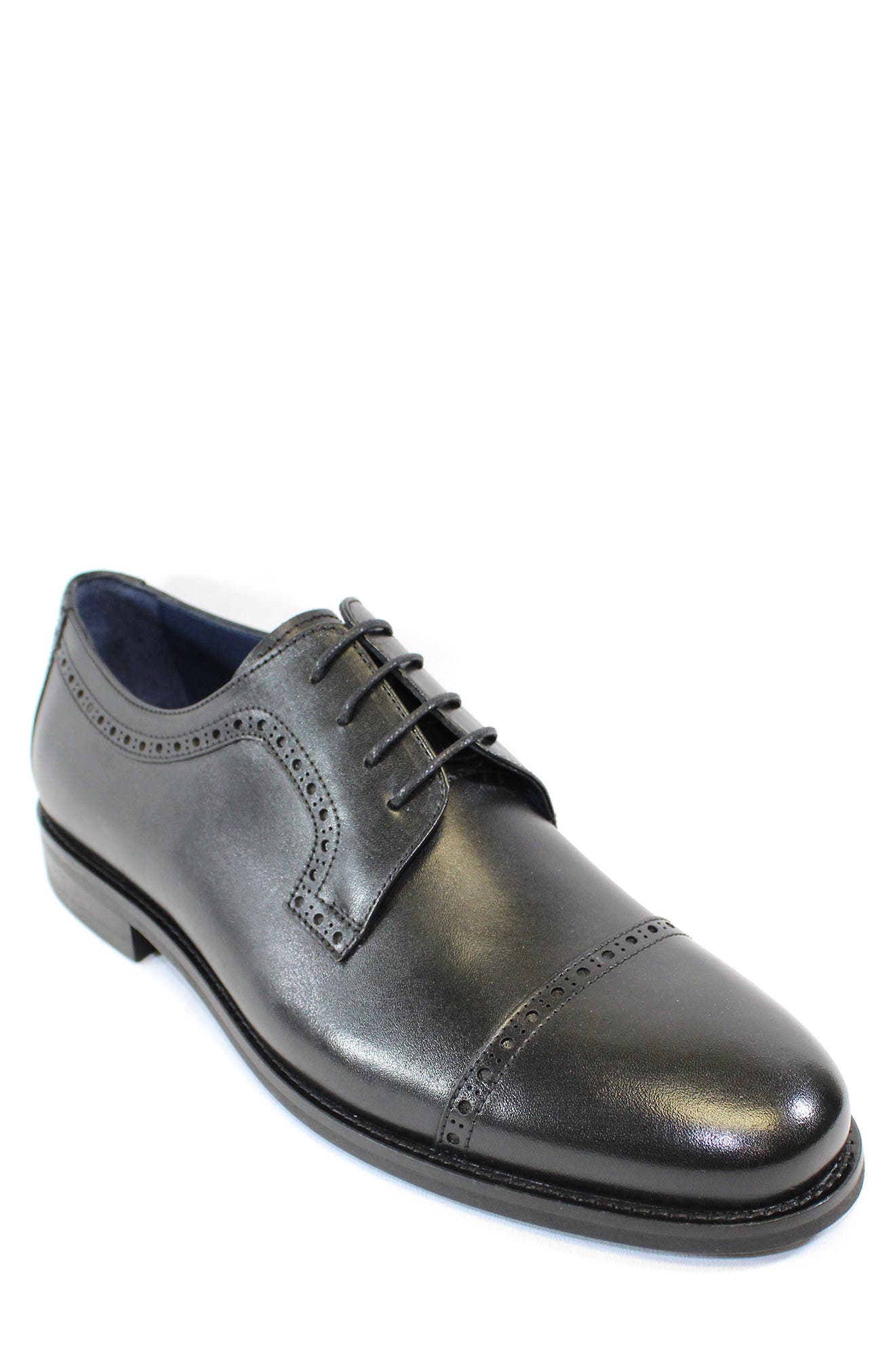 VELLAPAIS Ronny Brogue Derby, Main, color, Black
