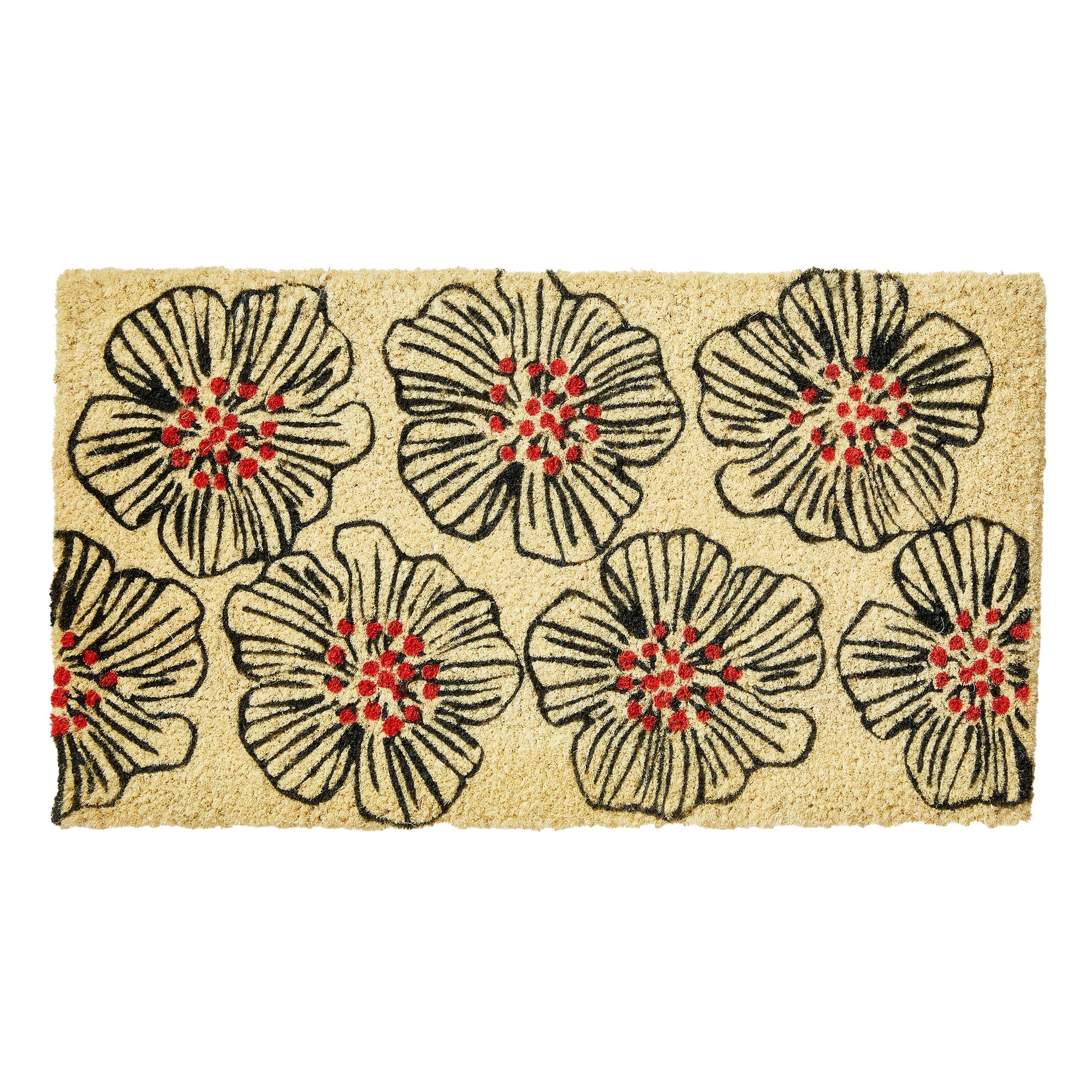 Tag Osaka Flower Coir Mat Multi Coir Everyday,summer In Sand