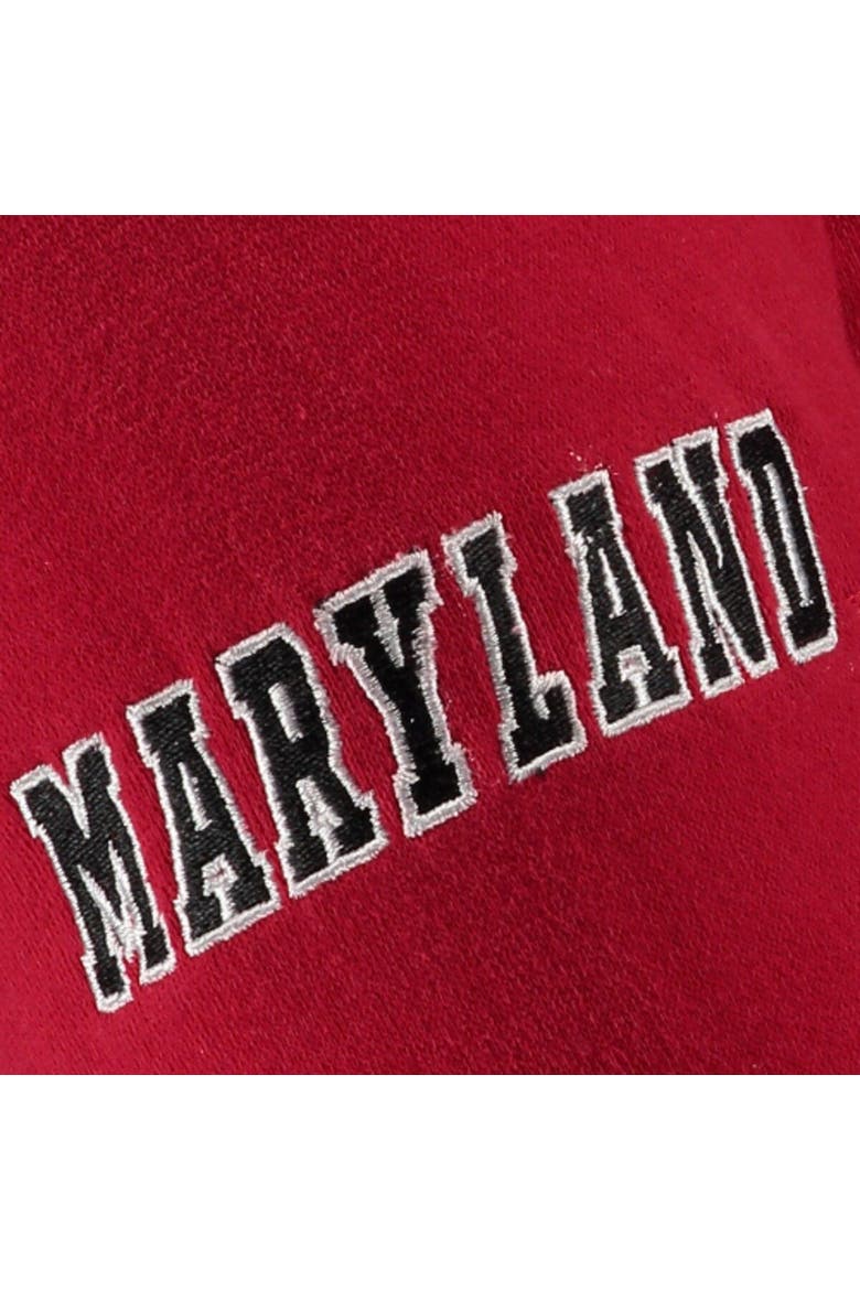 Youth Stadium Athletic Red Maryland Terrapins Big Logo Pullover Hoodie, Alternate, color, Red
