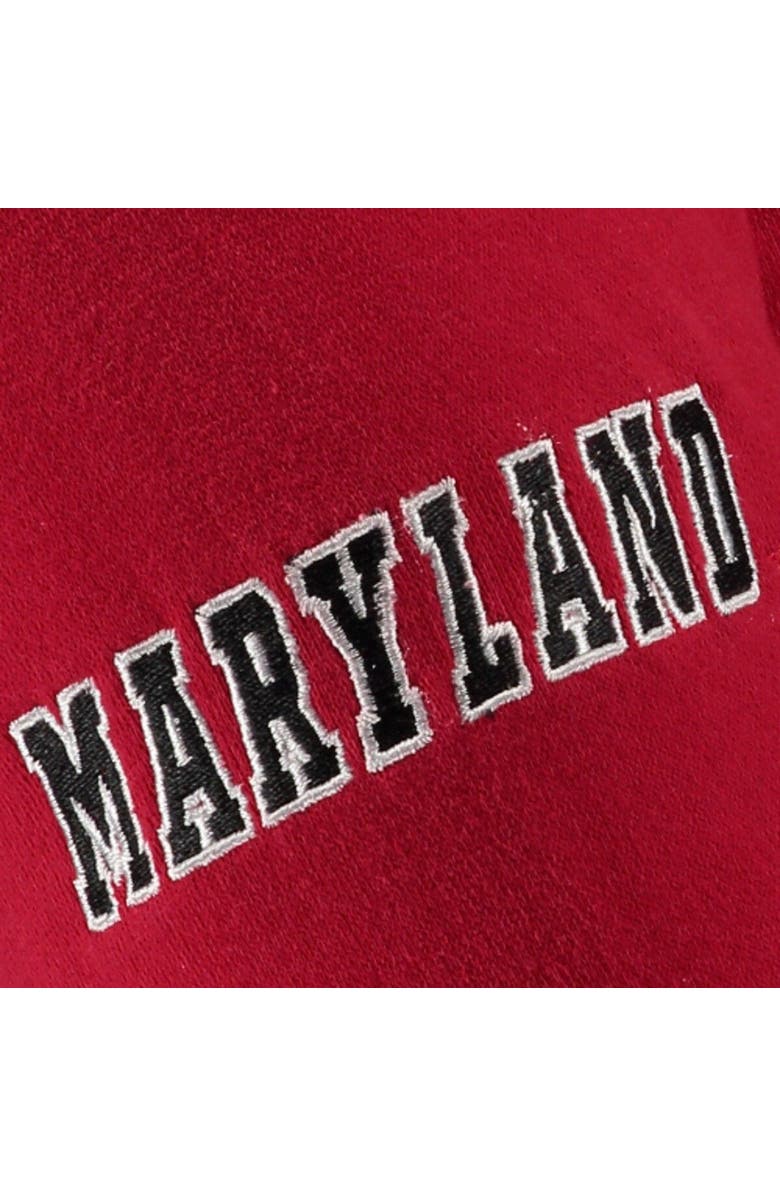 STADIUM ATHLETIC Youth Stadium Athletic Red Maryland Terrapins Big Logo Pullover Hoodie, Alternate, color,