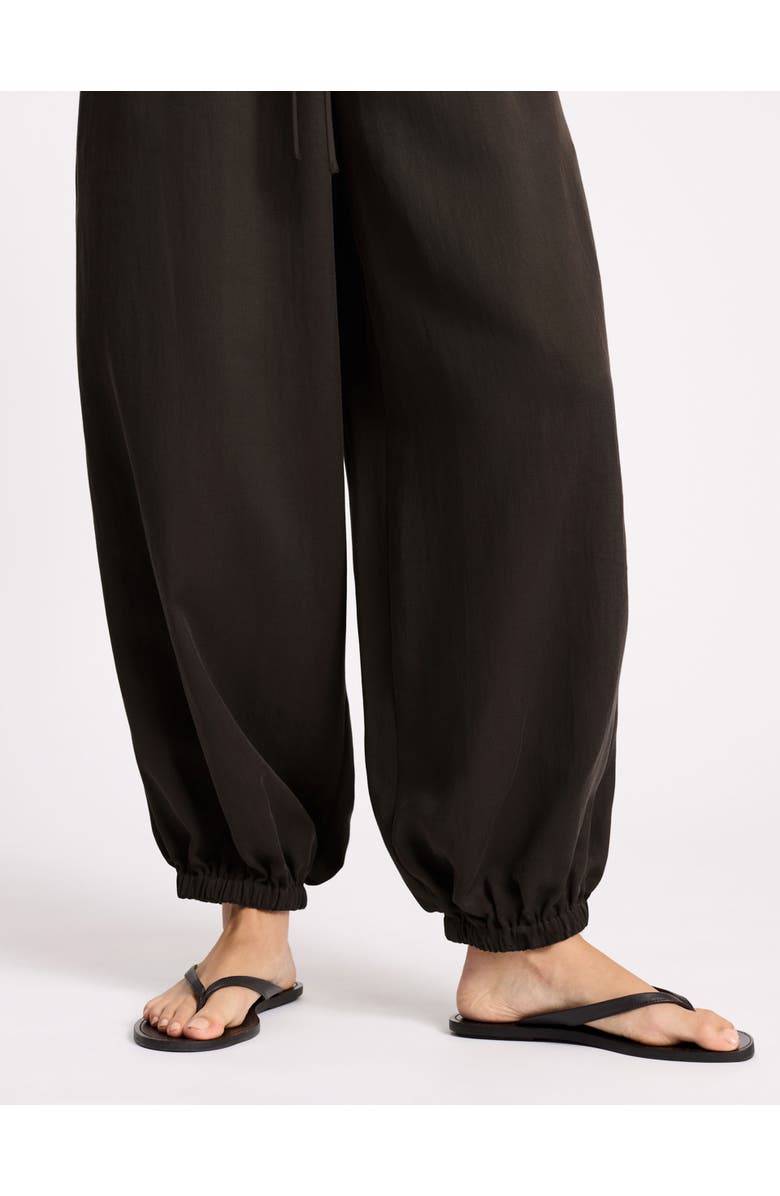 Albaray Tencel Balloon Leg Jumpsuit, Alternate, color, Chocolate