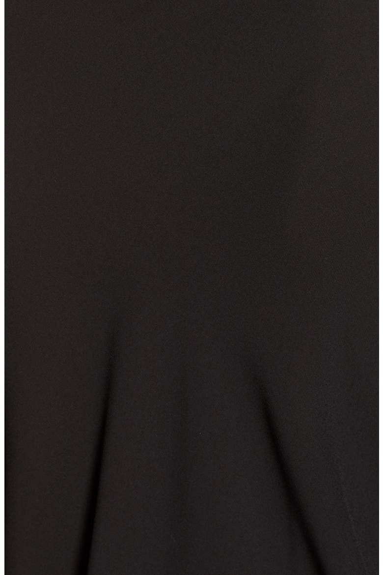 Chelsea28 Long Sleeve Wrap Blouse, Alternate, color, BLACK