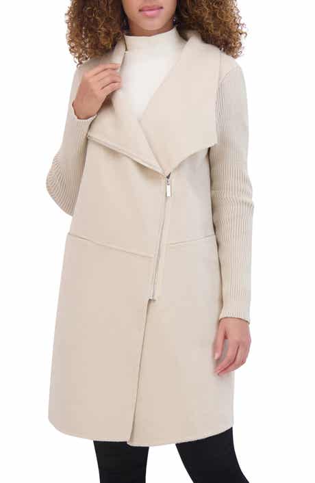 Kenneth Cole New York Double Face Wool Blend Coat