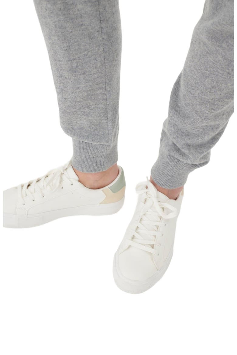 Cuffed Cashmere Jogger, Alternate, color, vapor blue