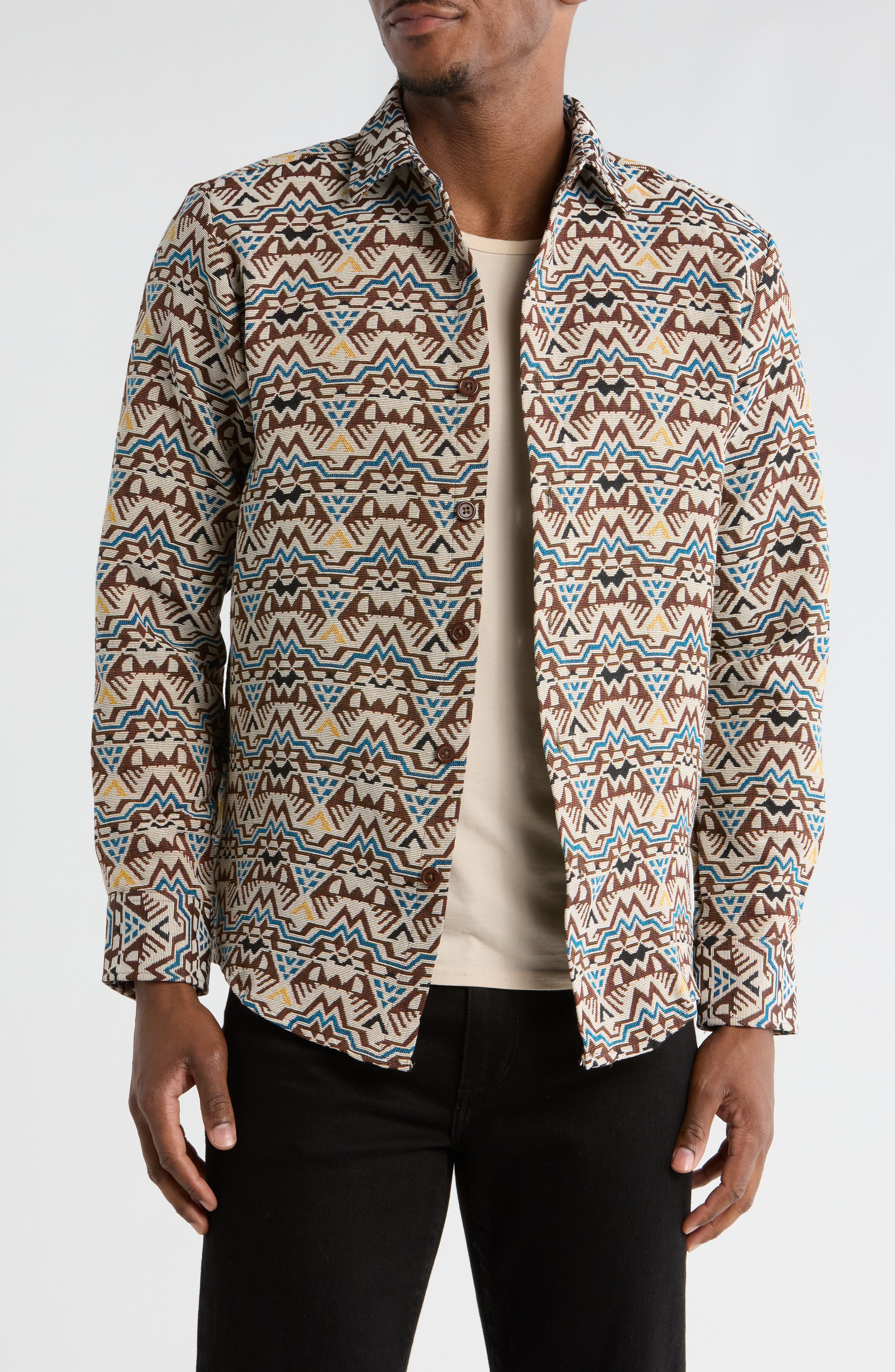 T.R. PREMIUM Tapestry Shirt Jacket