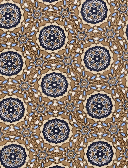Synrgy By Dxl Big & Tall Mini Kaleidoscope Tie In Multi