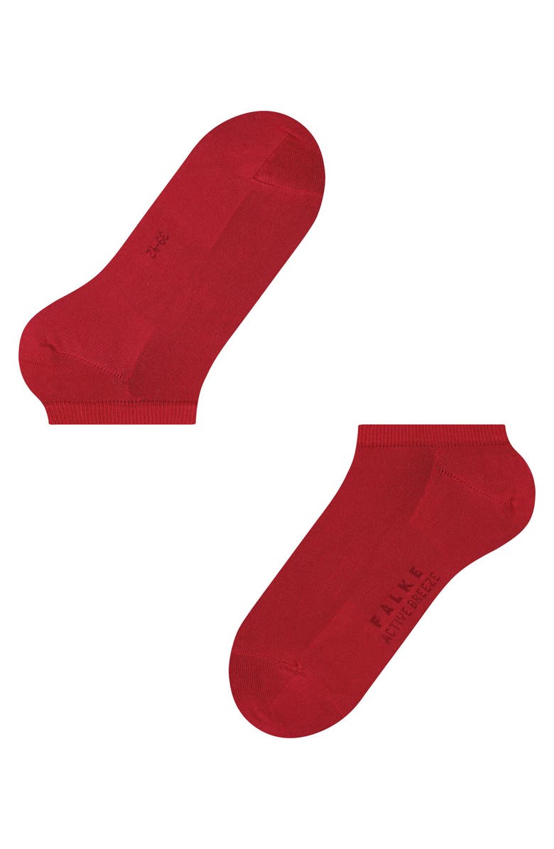 Falke Active Breeze Cooling Sneaker Socks, Alternate, color, Scarlet
