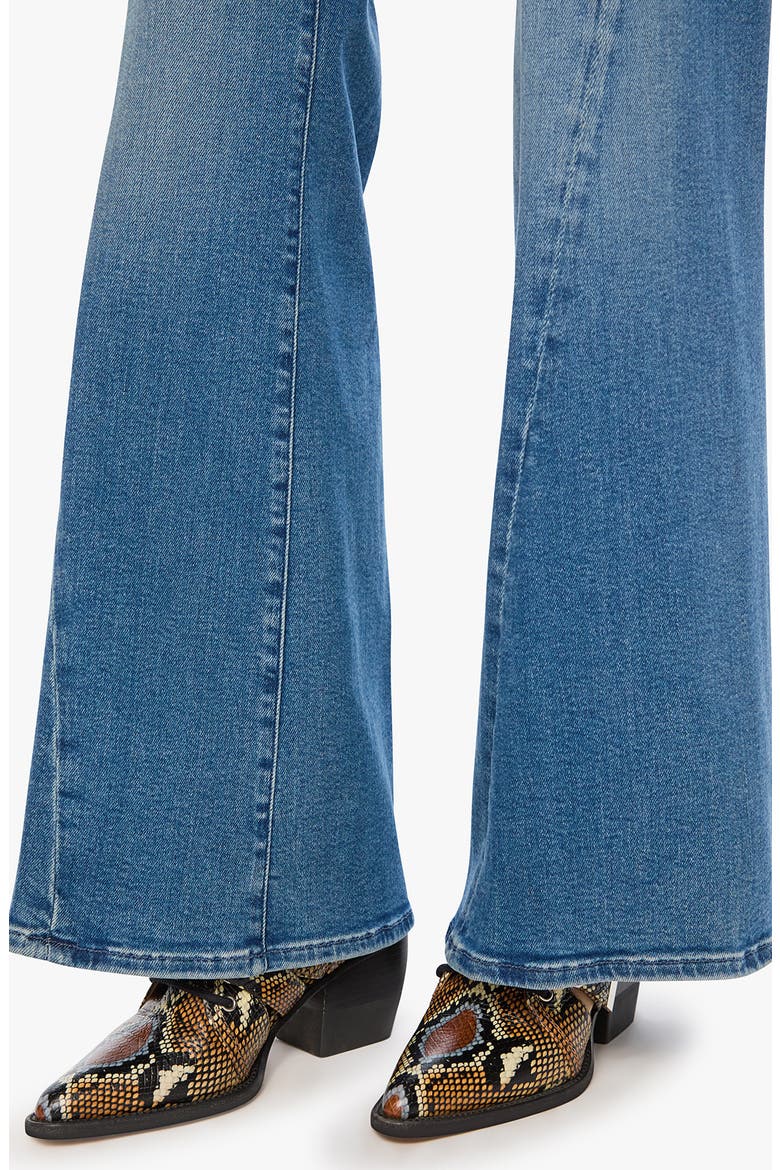 The Mid Rise Sidestepper Twist Sneak Wide Leg Jeans, Alternate, color, STRIKE IT RICH