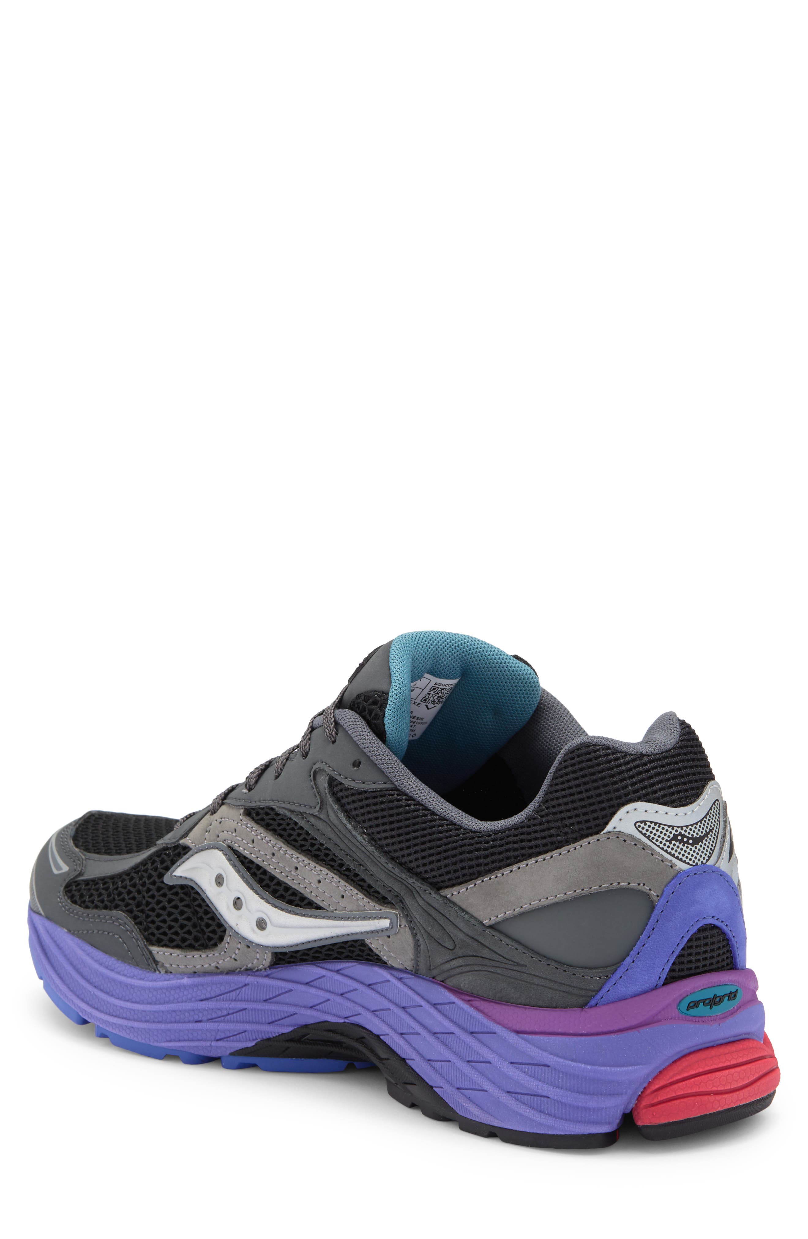 Saucony ProGrid Omni 9 Sneaker, Alternate, color, Black/ Multi- Galaxy