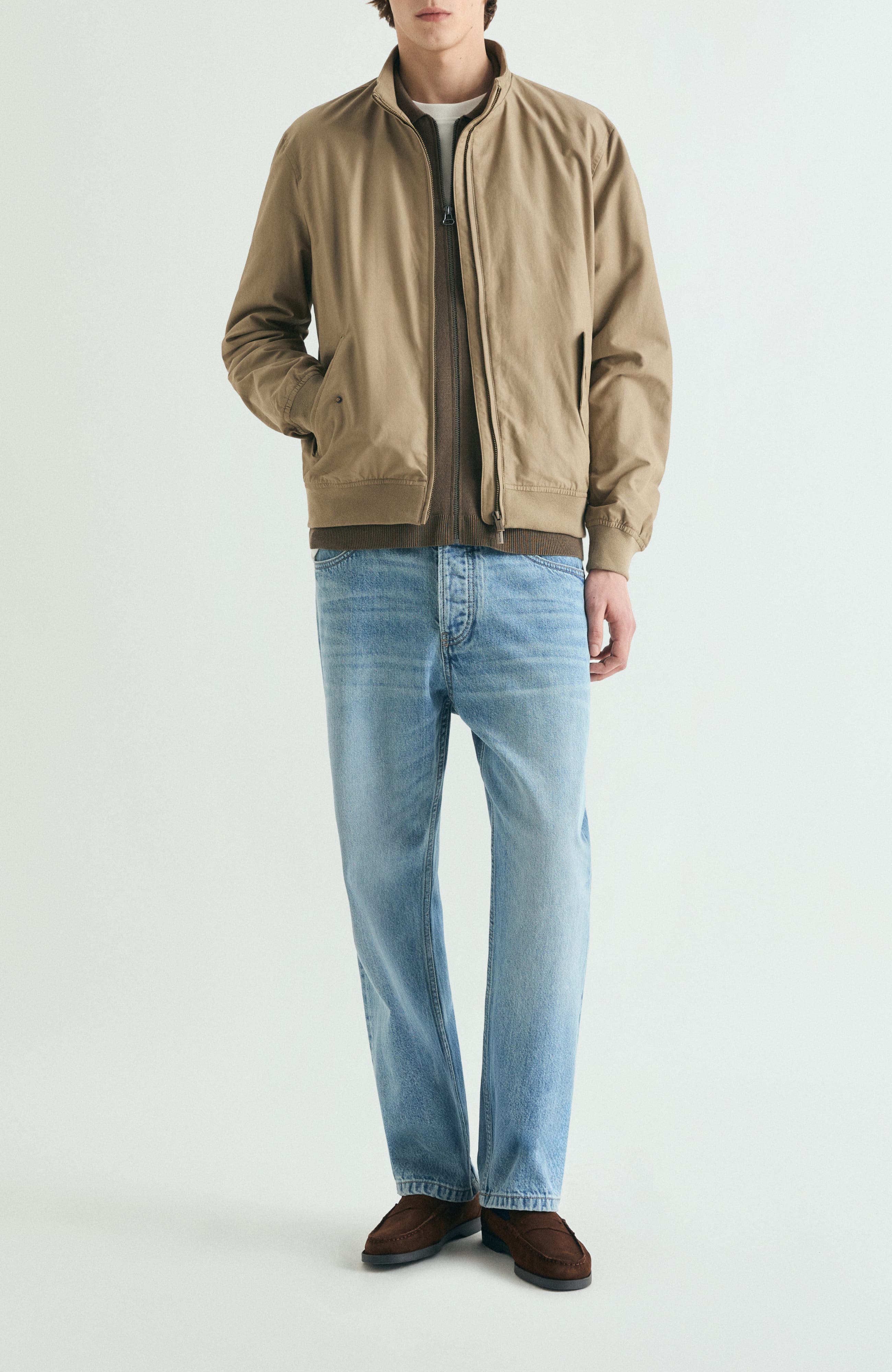 Мужские Scalpers High neck bomber jacket — фото 2