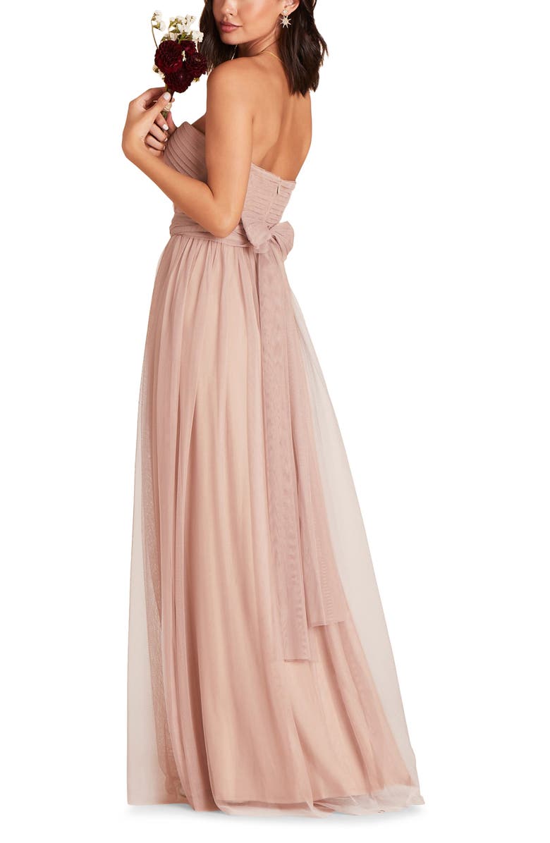BIRDY GREY Christina Convertible Tulle Gown, Alternate, color, 