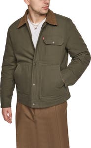 Levi's Cotton Canvas Zip Jacket