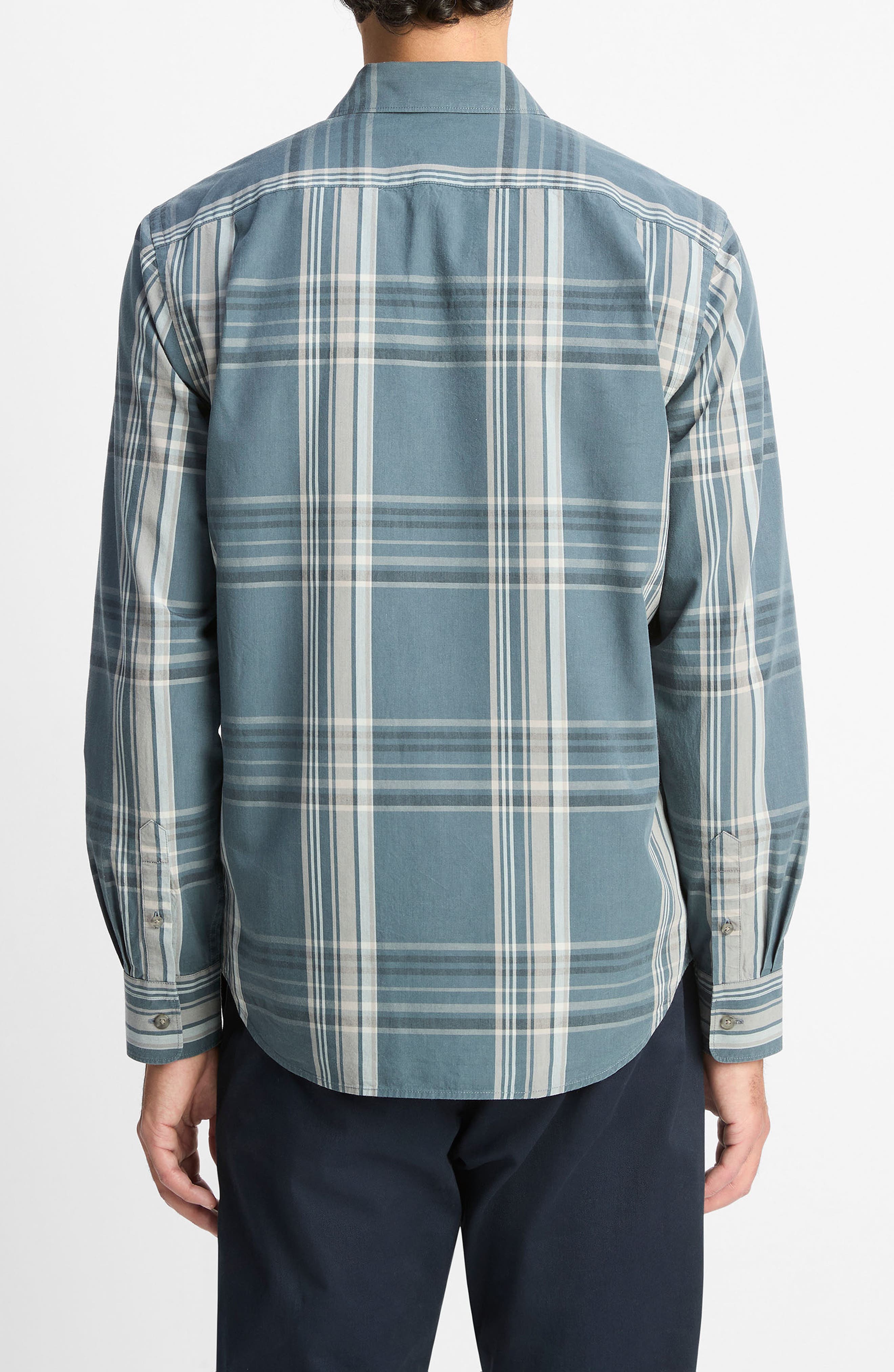 Lorimer Plaid Button-Up Shirt - image 2