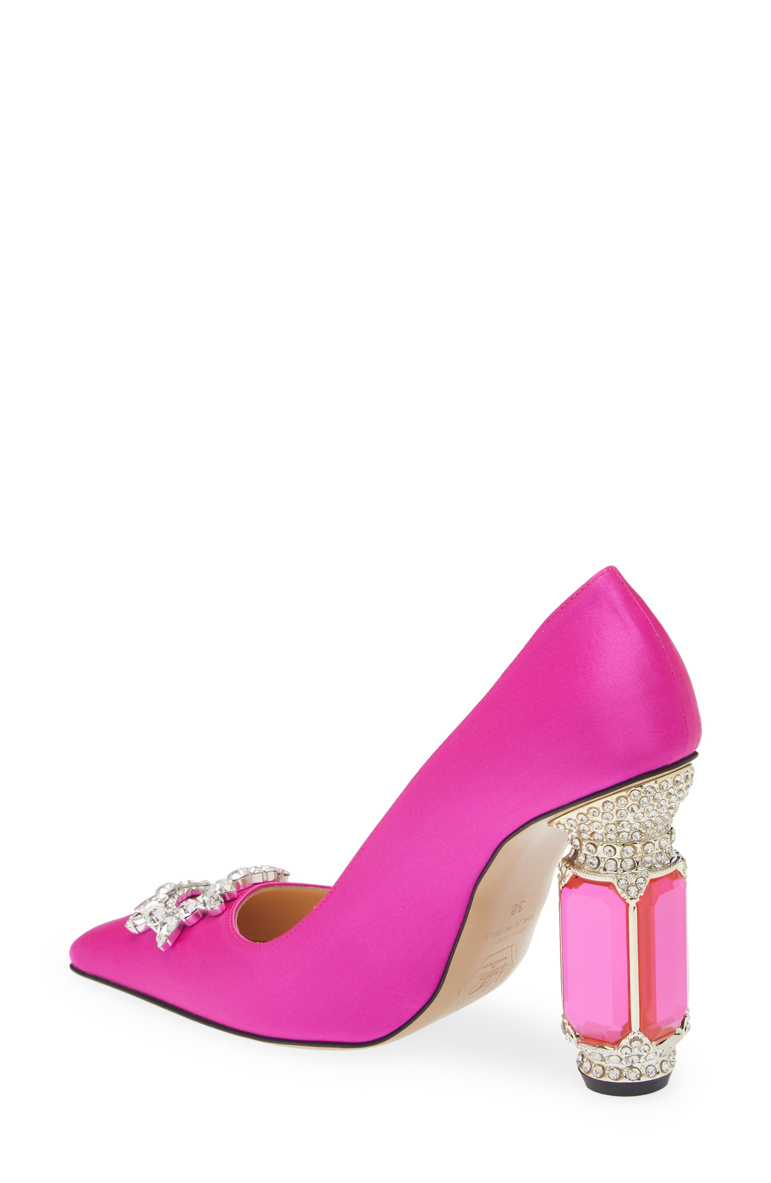 Nalebe Aurum Crystal Embellished Pump, Alternate, color, 