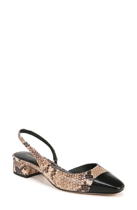 Cecile Half d'Orsay Slingback Pump (Women)
