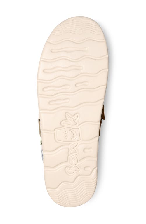 Sanuk Happy Hour Lite Resort Mule In Multi