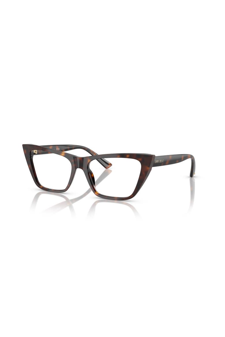 52mm Cat Eye optical glasses, Main, color, Tortoise