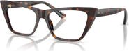 Jimmy Choo 52mm Cat Eye optical glasses