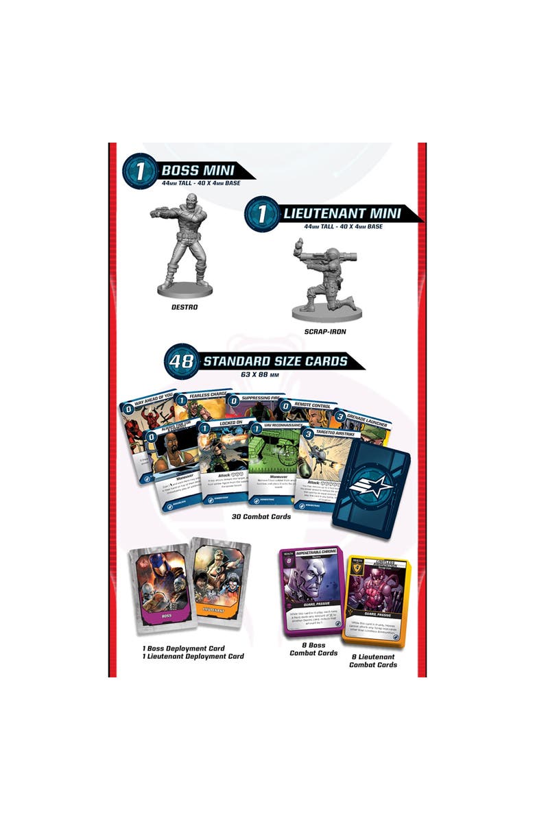 Renegade Game Studios G.I. Joe Mission Critical Heavy Firepower Expansion, Alternate, color, Multicolored