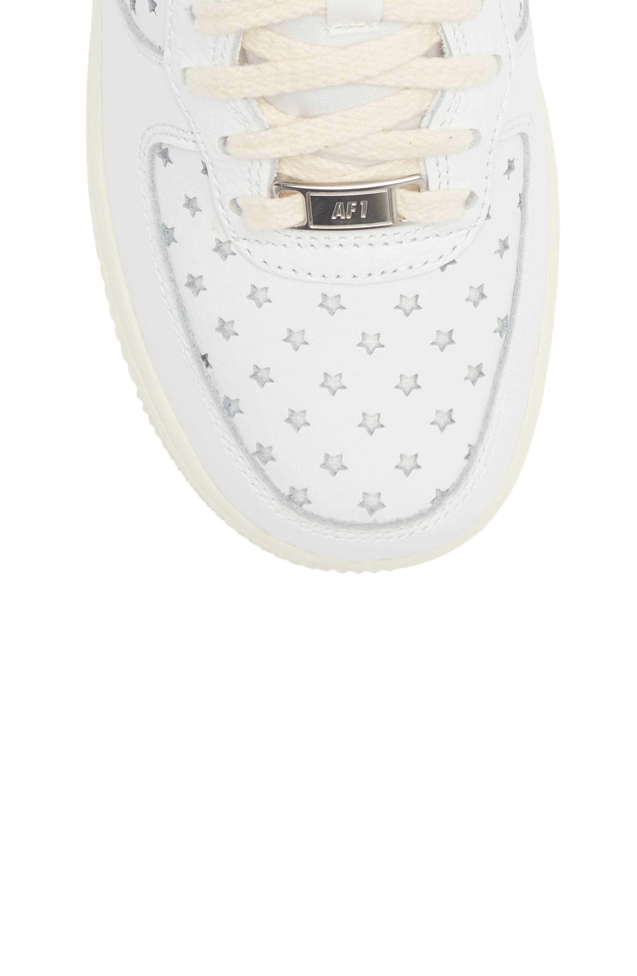 Nike Air Force 1 Perforated Mid Top Sneaker, Alternate, color, 