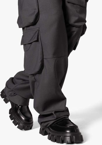 【BAON】[unisex] Nomesh Pigment Cargo Banding Pants pigment strap cargo pants - PEARCLAN | 60% - Asian Fashion