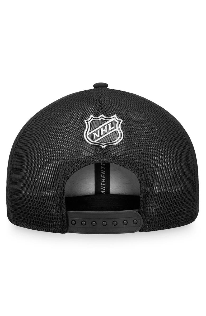 FANATICS Men's Fanatics Branded Camo/Black Seattle Kraken Military Appreciation Snapback Hat, Alternate, color, 