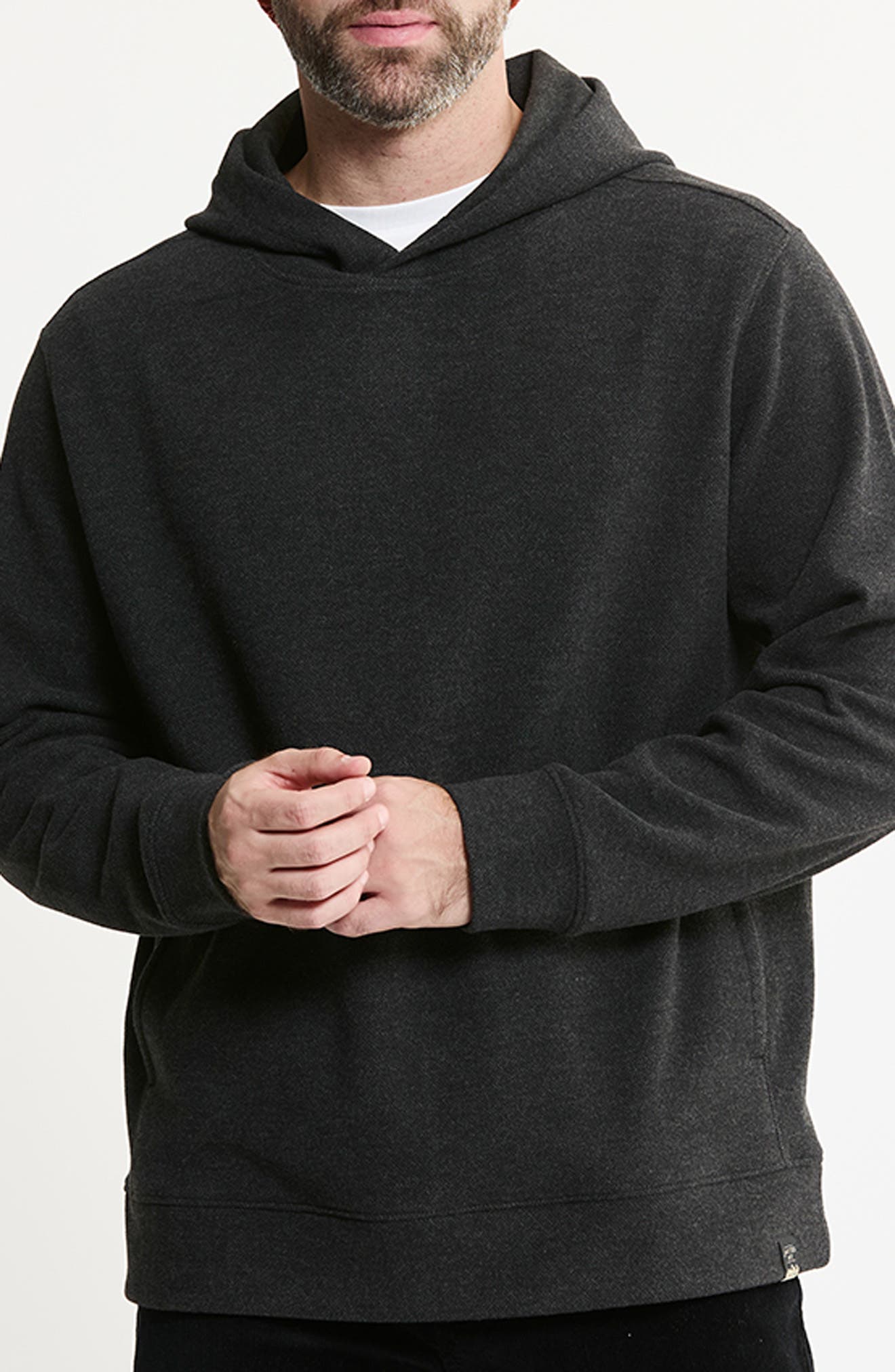 Textured Pullover Hoodie