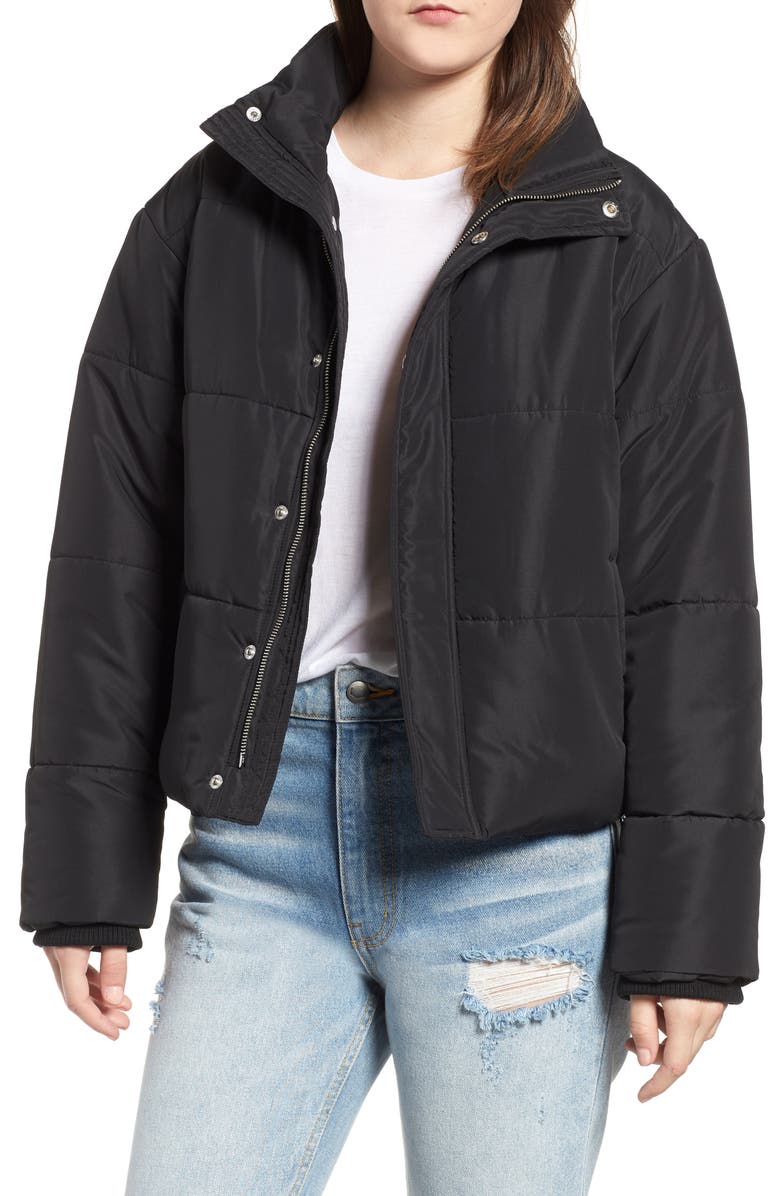 RVCA Eezeh Puffer Coat, Main, color, 
