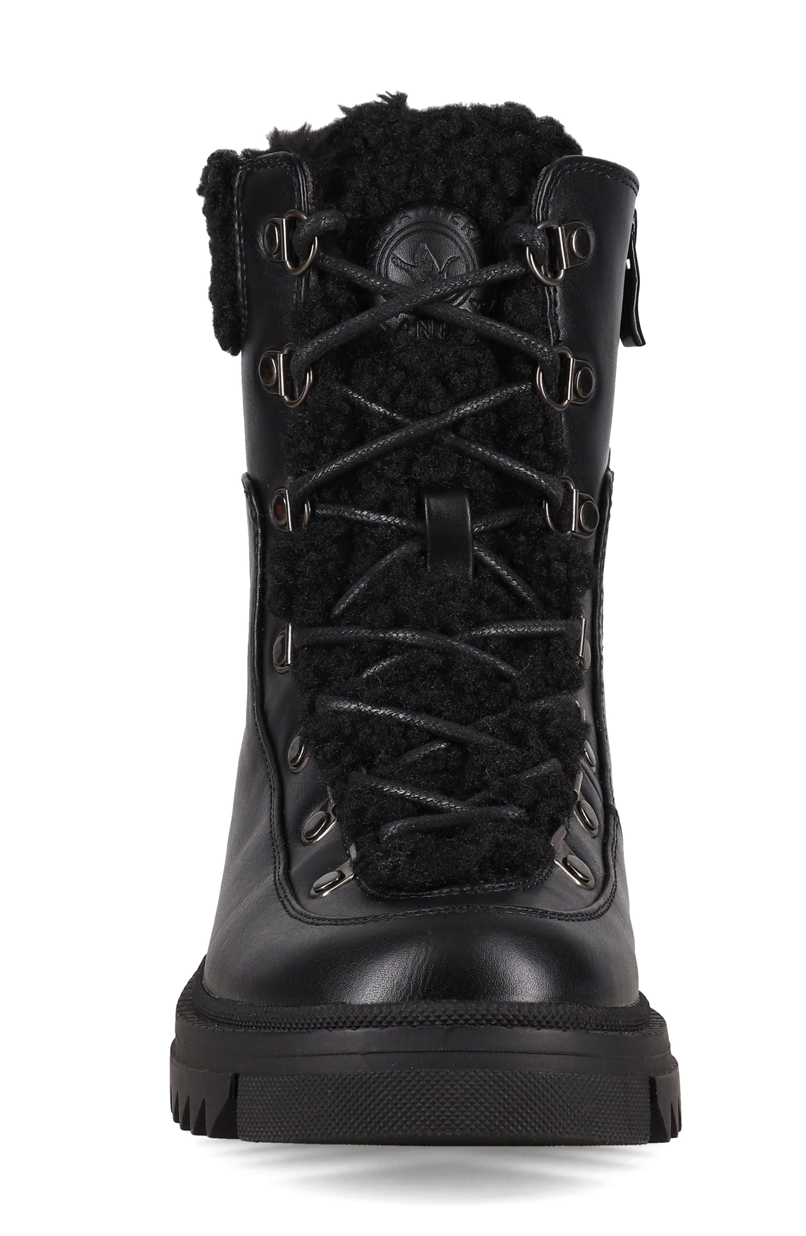 AQUATHERM BY SANTANA CANADA Nessa Faux Fur Lug Sole Boot, Alternate, color, 