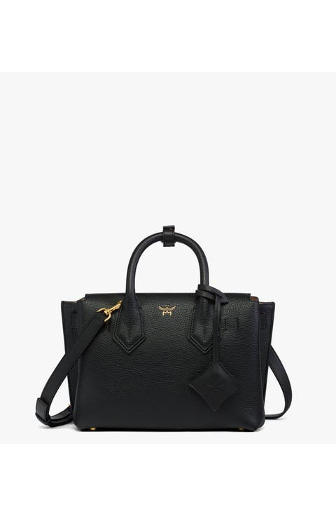 Small Milla Tote in Spanish Embossed Leather