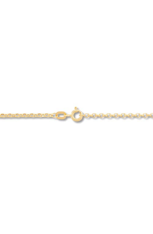 Frankie & Zoe Teardrop Pendant Necklace In Gold