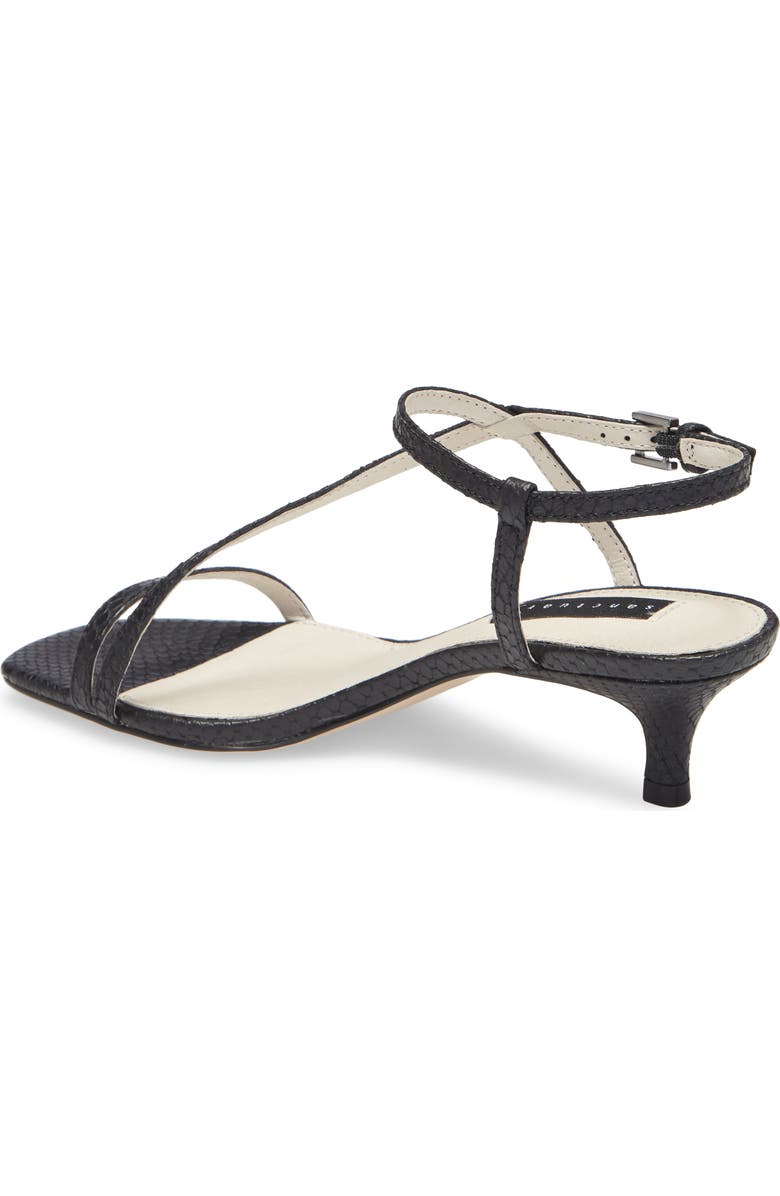 Sanctuary Wave Kitten Heel Sandal, Alternate, color,