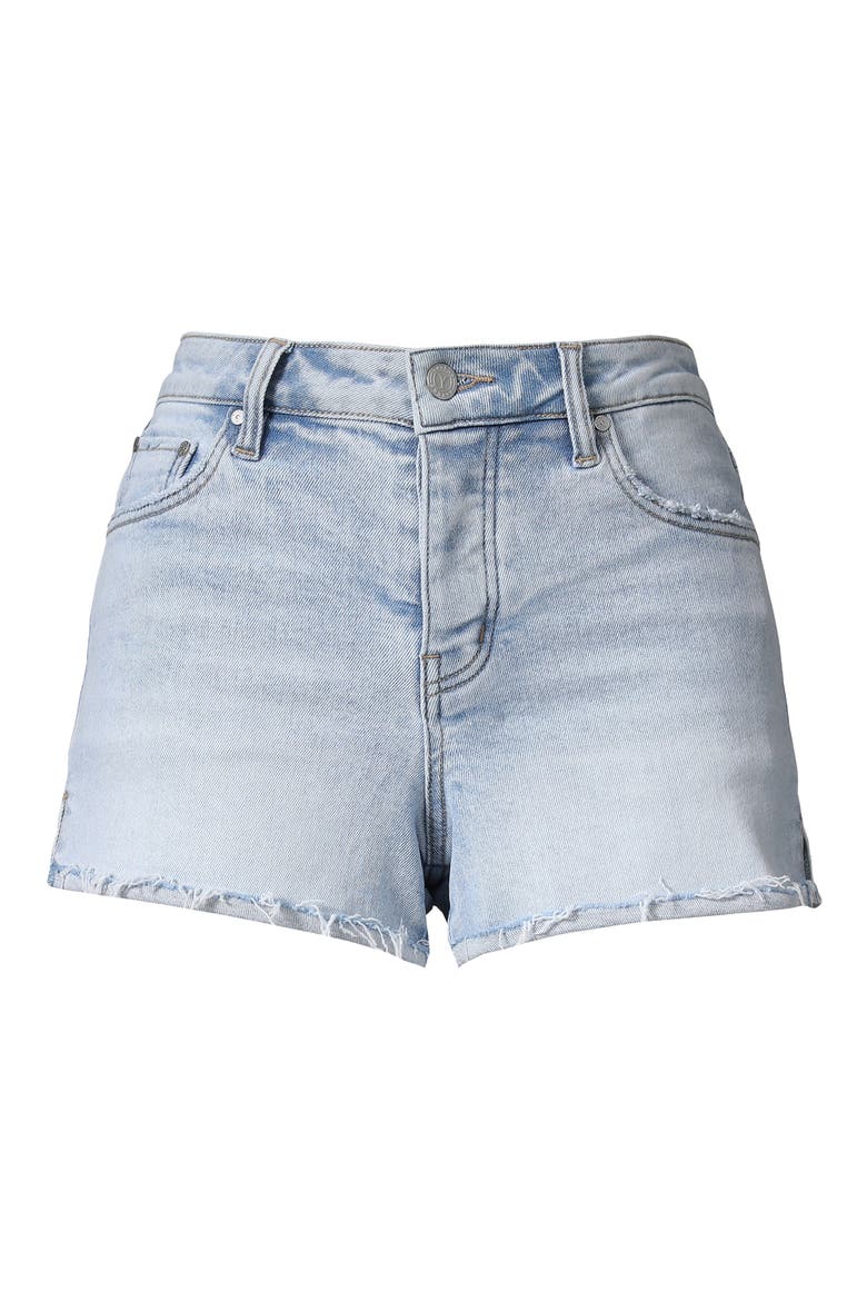 Cutoff Denim Shorts, Alternate, color, LIGHT BLUE