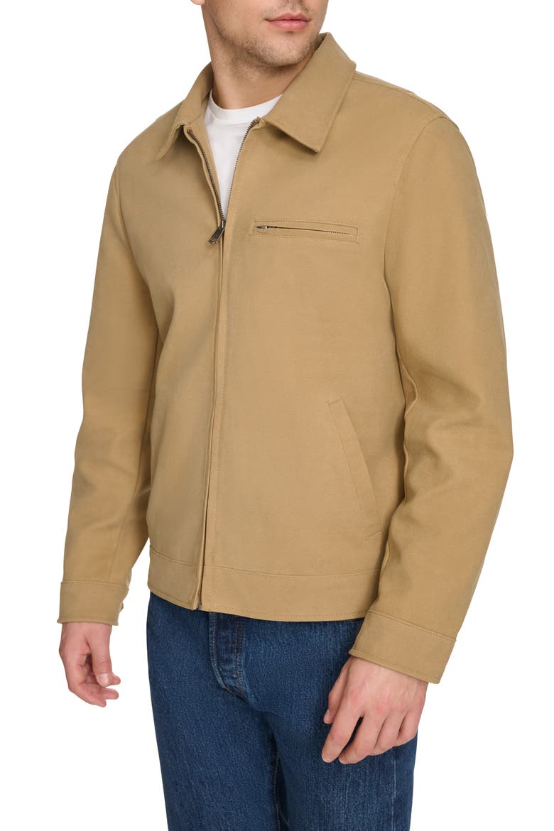 Faux Suede Utility Jacket, Alternate, color, TAN