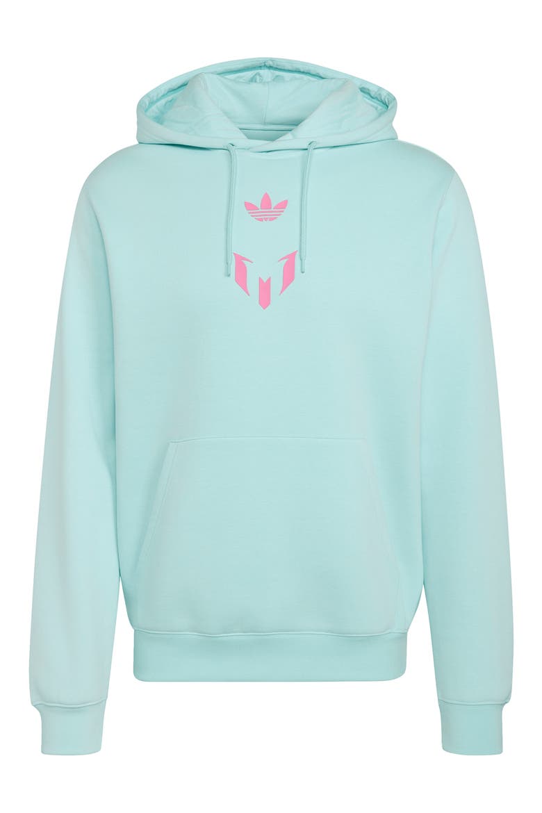 Messi Fleece Hoodie, Alternate, color, SEMI FLASH AQUA/ /